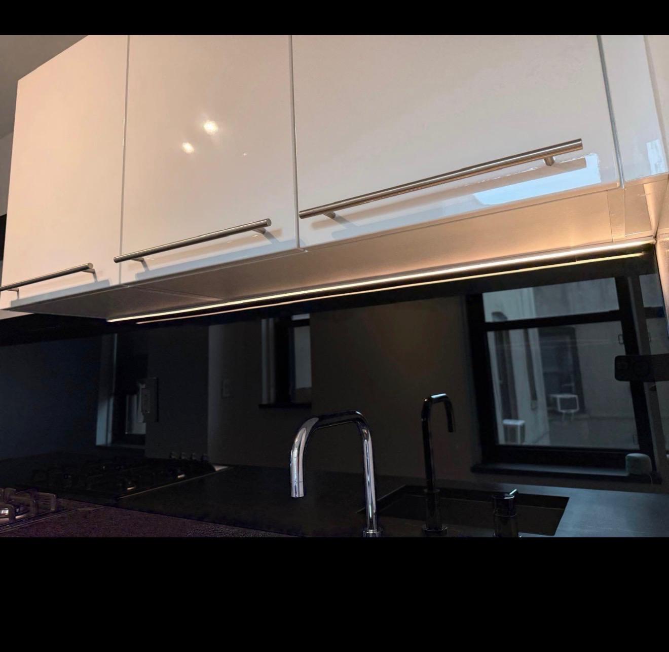 Custom frameless shower enclosure installed by MetroGlass Pro NYC