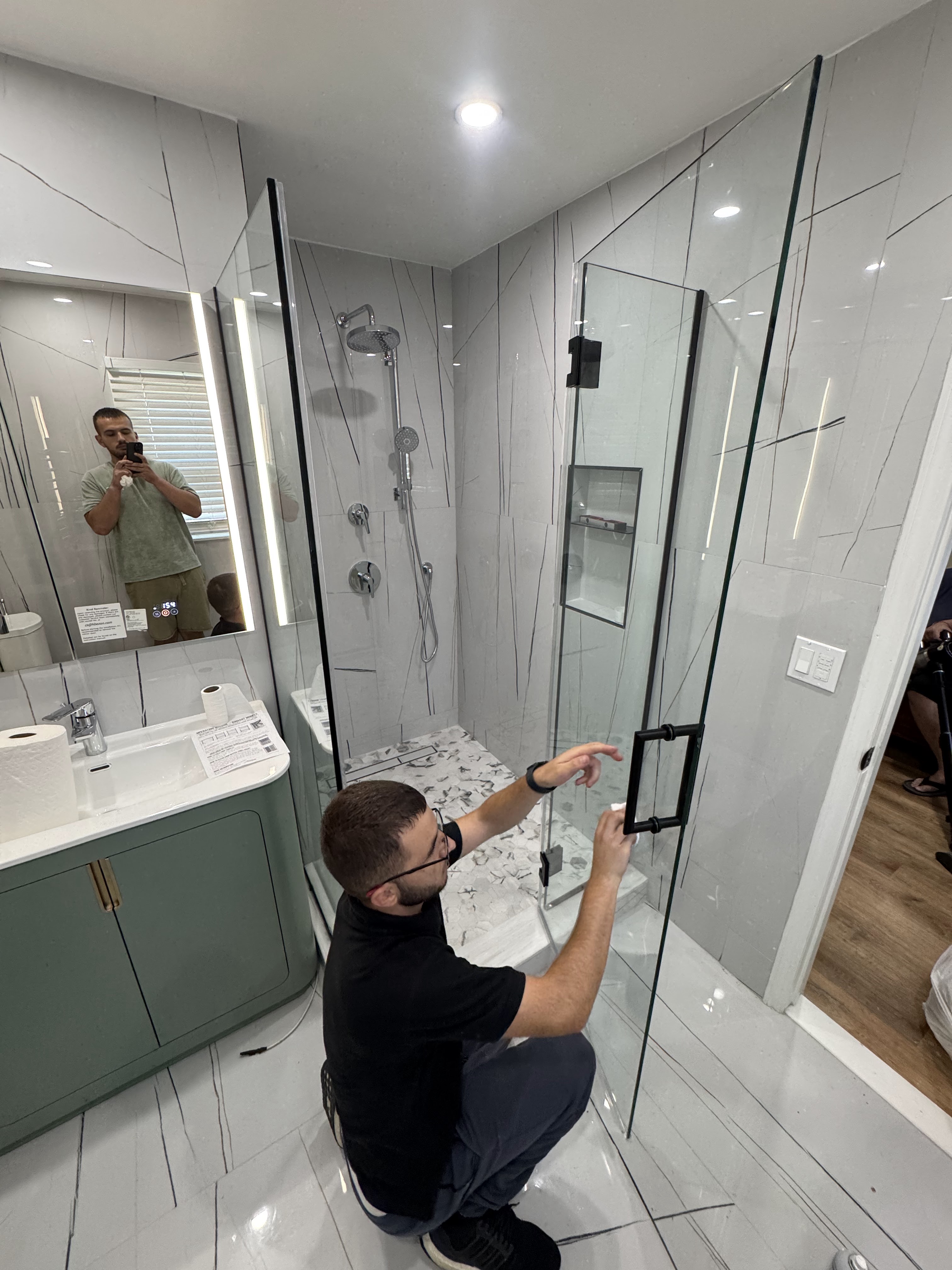 MetroGlass Pro custom glass installation NYC