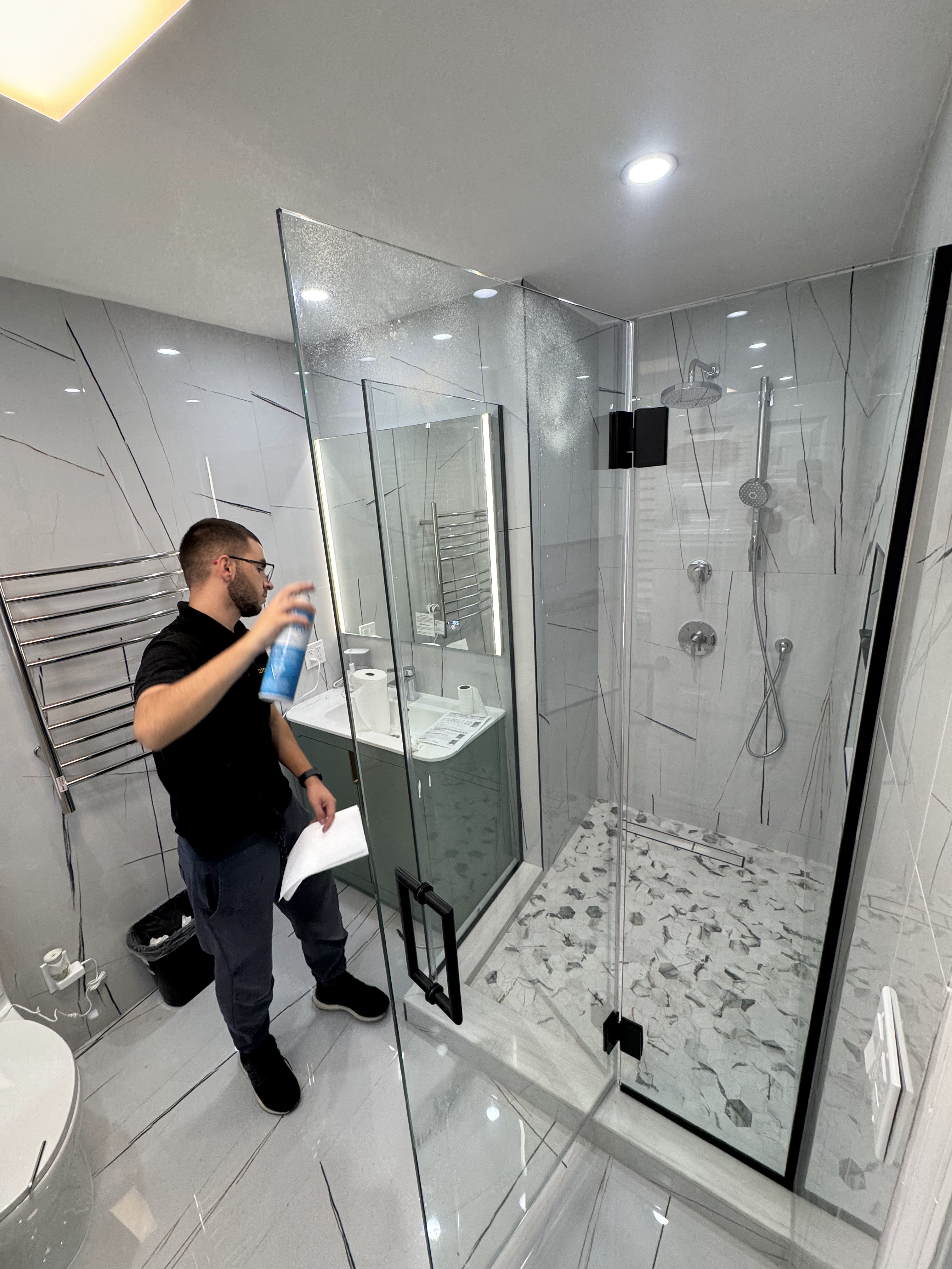 MetroGlass Pro custom glass installation NYC